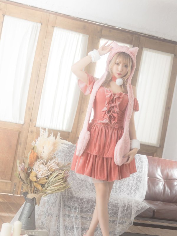 画像9: 【即日発送】さくりなちゃんコラボふわふわキャット【ハロウィンコスプレ5点セット】【S?Mサイズ/1カラー】[OF01] [RC0422SB-21rn]