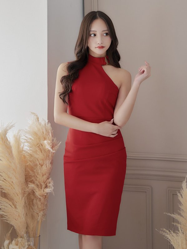 画像18: 【VELIQUE/ヴェリーク】ワンカラー/ アメスリ/ ノースリーブ/ タイト/ ミニドレス/ キャバドレス【HC02】