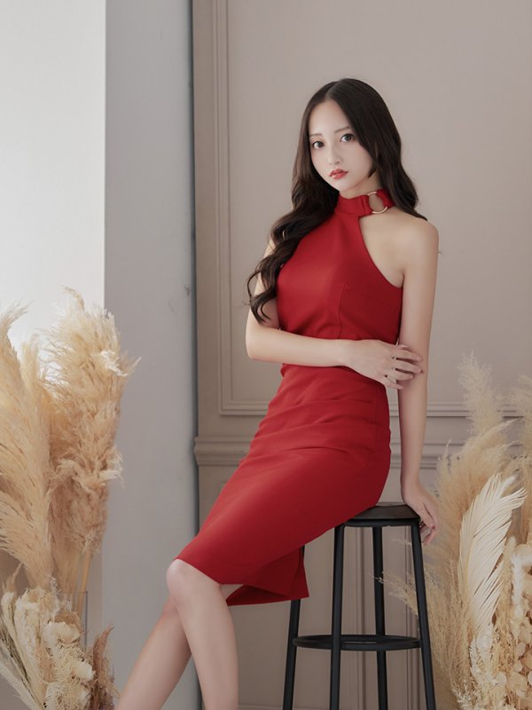 画像20: 【VELIQUE/ヴェリーク】ワンカラー/ アメスリ/ ノースリーブ/ タイト/ ミニドレス/ キャバドレス【HC02】