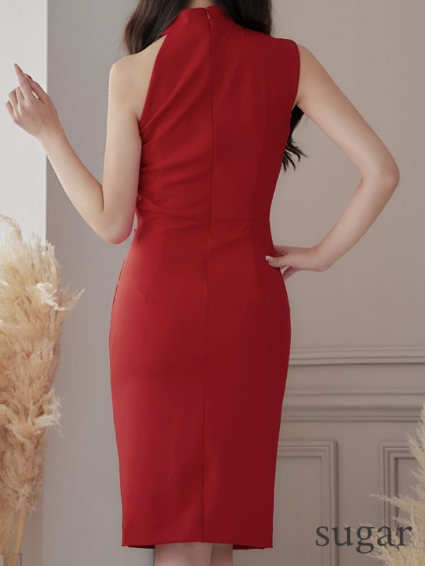 画像23: 【VELIQUE/ヴェリーク】ワンカラー/ アメスリ/ ノースリーブ/ タイト/ ミニドレス/ キャバドレス【HC02】