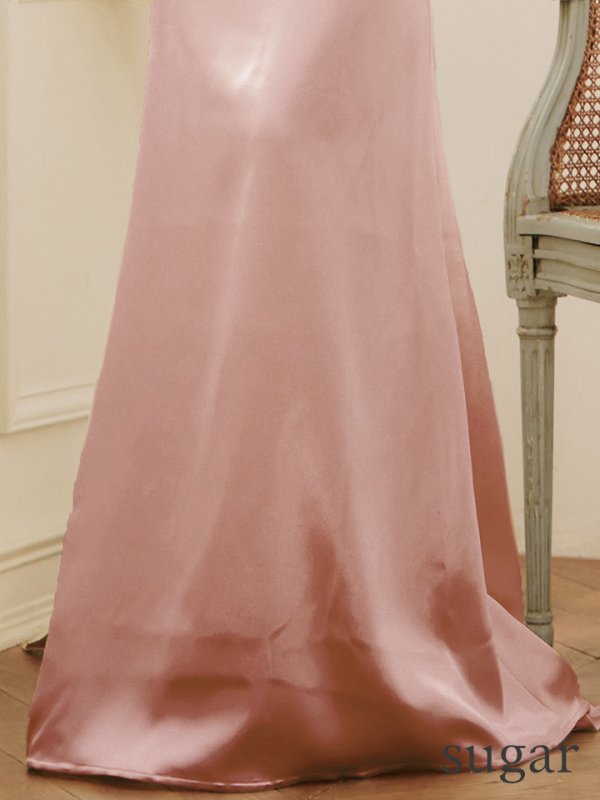 画像16: 【VELIQUE/ヴェリーク】シンプル/ ワンカラー/ ノースリーブ/ Vネック/ タック/ マーメイド/ ロングドレス/ キャバドレス/ long【HC02】