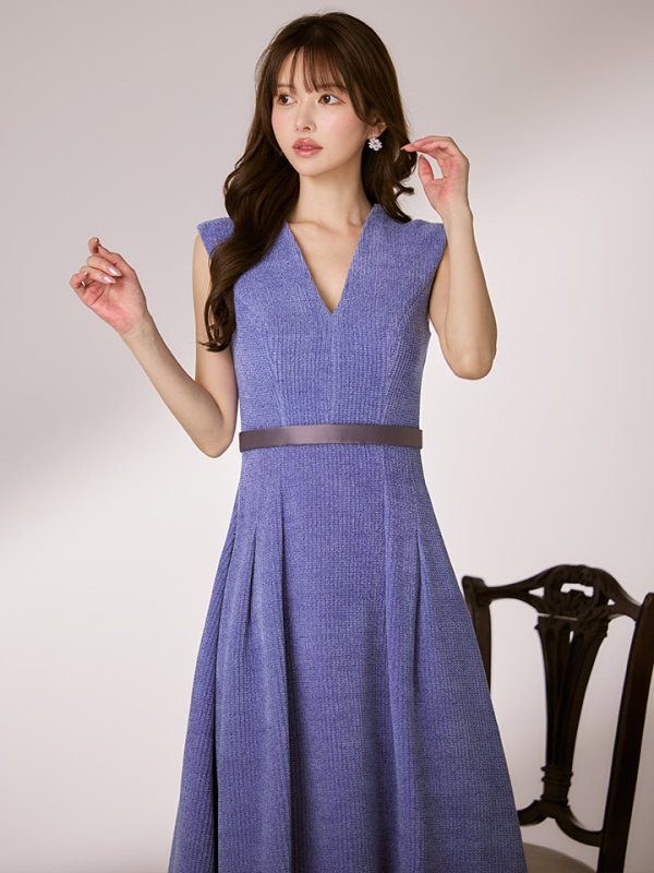 バイオレットブルー モデル：ゆめ　身長：160cm　着用サイズ：Sサイズ