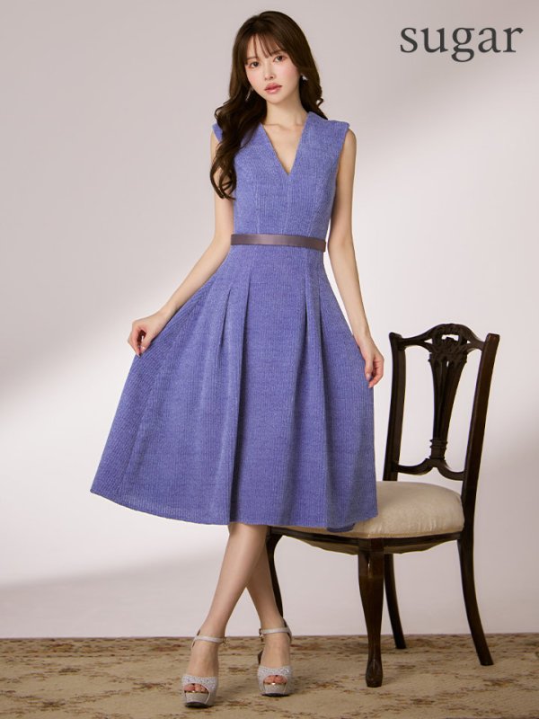 バイオレットブルー モデル：ゆめ　身長：160cm　着用サイズ：Sサイズ