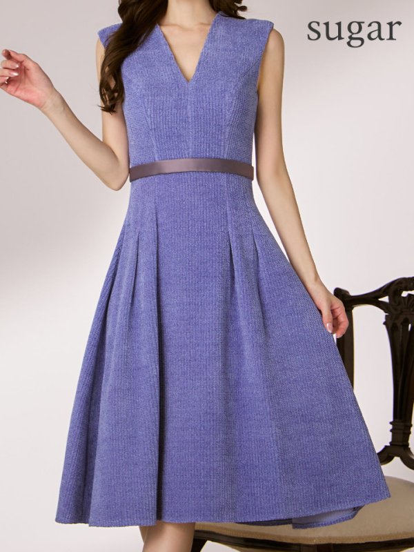 バイオレットブルー モデル：ゆめ　身長：160cm　着用サイズ：Sサイズ