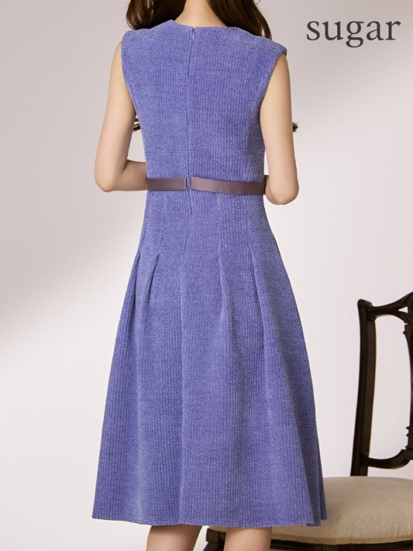 バイオレットブルー モデル：ゆめ　身長：160cm　着用サイズ：Sサイズ