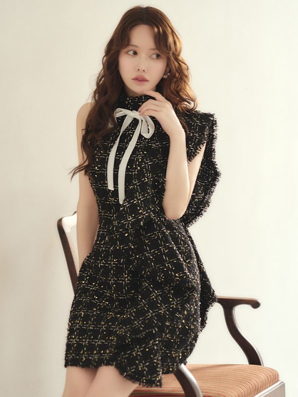 ブラック　モデル：ゆめ　身長：160cm　着用サイズ：Sサイズ