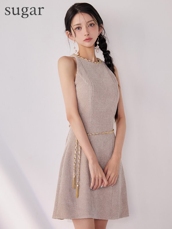 グレージュ モデル：まおちゃる　身長：158cm　着用サイズ：Sサイズ