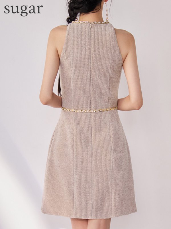 グレージュ モデル：まおちゃる　身長：158cm　着用サイズ：Sサイズ