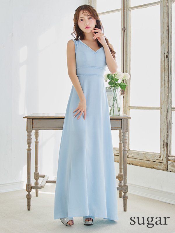 ライトブルー モデル:りな 身長:160cm 着用サイズ:Sサイズ