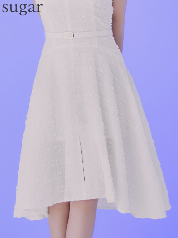 ホワイト　モデル：ゆめ　身長：160cm　着用サイズ：Sサイズ