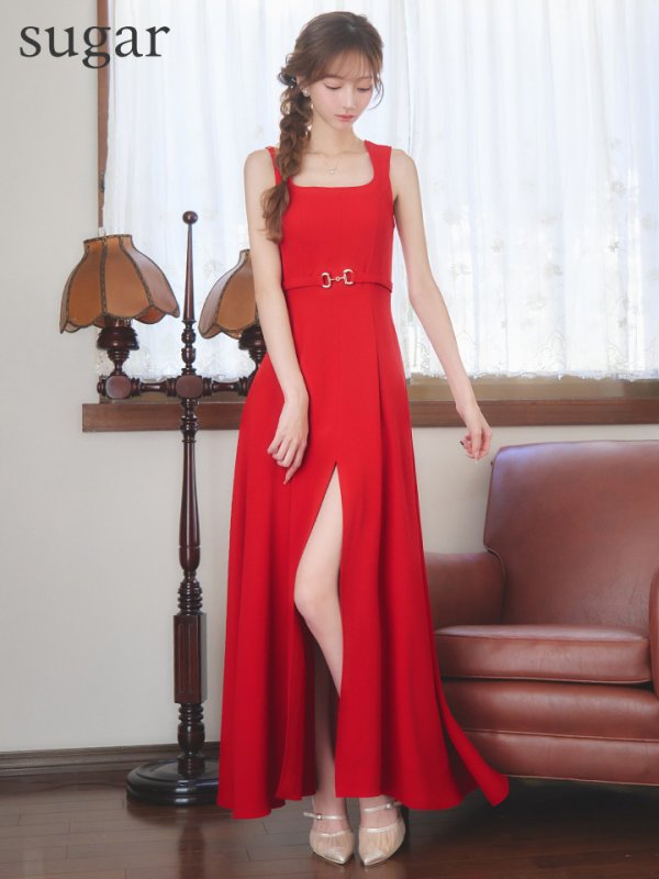 レッド モデル：あすか 身長：170cm 着用サイズ：Sサイズ