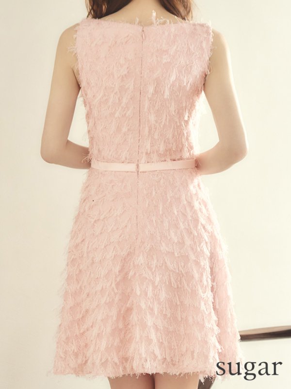 フロストピンク　モデル：ゆめ　身長：160cm　着用サイズ：Sサイズ