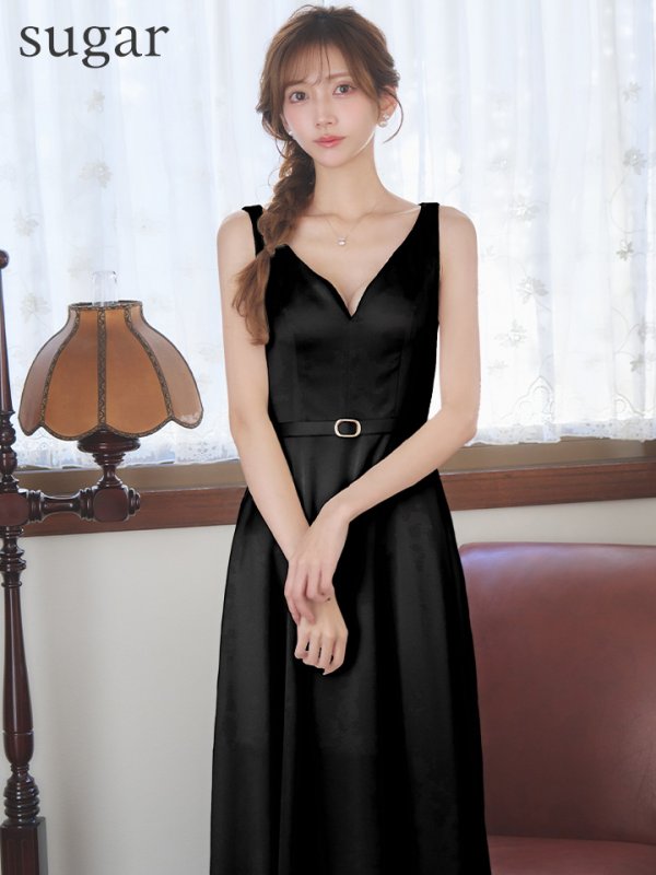 ブラック モデル：ゆめ　身長：160cm　着用サイズ：Sサイズ