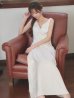 ホワイト モデル：ゆめ　身長：160cm　着用サイズ：Sサイズ