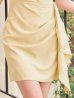 イエロー　モデル：せいは　身長：160cm　着用サイズ：Sサイズ