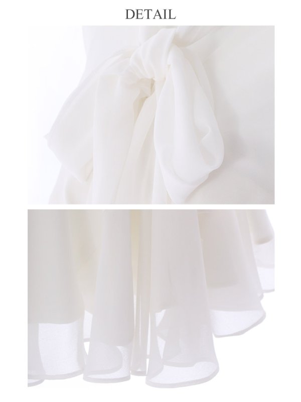 画像7: 【VELIQUE/ヴェリーク】ワンカラー/ シフォン/ フレア/ ミニドレス/ キャバドレス【HC02】