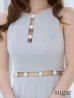 グレー　モデル：ゆめ　身長：160cm　着用サイズ：Sサイズ