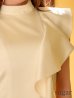 バターイエロー　モデル：真優川咲　身長：158cm　着用サイズ：Sサイズ