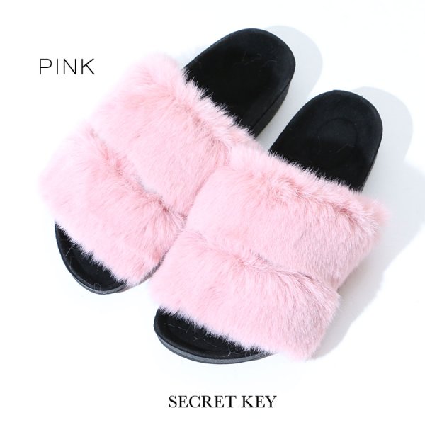 画像3: 【ルームシューズ】ふわふわラバーソールシューズ[HC02]