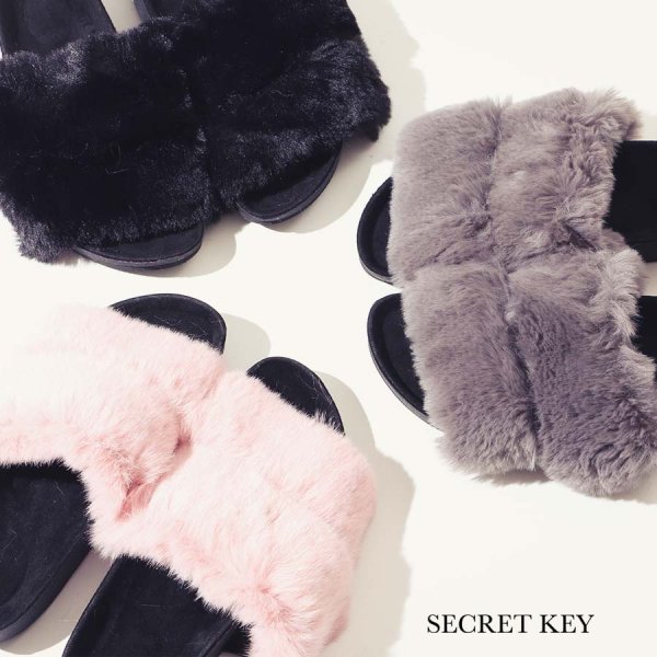 画像8: 【ルームシューズ】ふわふわラバーソールシューズ[HC02]