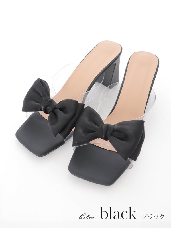 画像4: 【即日発送】【水着小物：ビーチサンダル】パールチェーン/ リボン/ フリル/ 厚底/ ウエッジソール/ サンダル/ サマーシューズ[YMT]