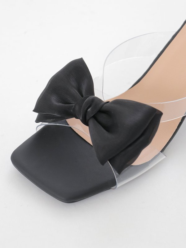 画像7: 【即日発送】【水着小物：ビーチサンダル】パールチェーン/ リボン/ フリル/ 厚底/ ウエッジソール/ サンダル/ サマーシューズ[YMT]