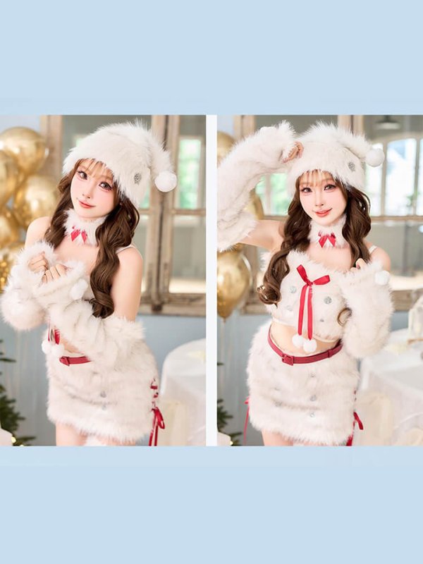 画像7: 【即日発送】【サンタ】クリスタルスノードールサンタ【Malymoon/マリームーン】【コスプレ8点セット】【Fサイズ/1カラー】[OF03]