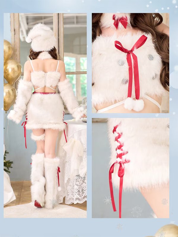 画像3: 【即日発送】【サンタ】クリスタルスノードールサンタ【Malymoon/マリームーン】【コスプレ8点セット】【Fサイズ/1カラー】[OF03]