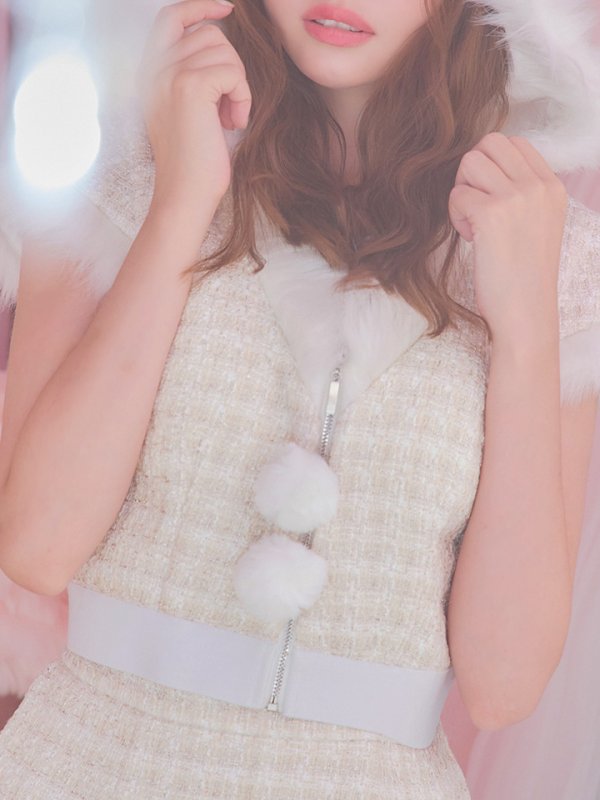 画像15: 【即日発送！】【サンタコス5点セット】【XS-XLサイズ/2カラー】ツイードチェックバニーサンタコスプレ[YMT]