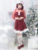 画像3: SALE!【サンタコス 3点セット】【S-XLサイズ/1カラー】チュールスリーブレースリボンサンタコスプレ[YMT]