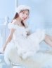 画像13: 【即日発送！】【サンタコス 4点セット】【XS-Lサイズ/4カラー】フロントビッグリボンオフショルフレアサンタ[YMT]