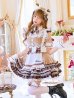 画像1: 【クリスマスコスプレ13点セット】【Malymoon/マリームーン】ミルクティーチェックトナカイメイド【2サイズ/1カラー】【予約/12月上旬発送予定】[HC03] (1)