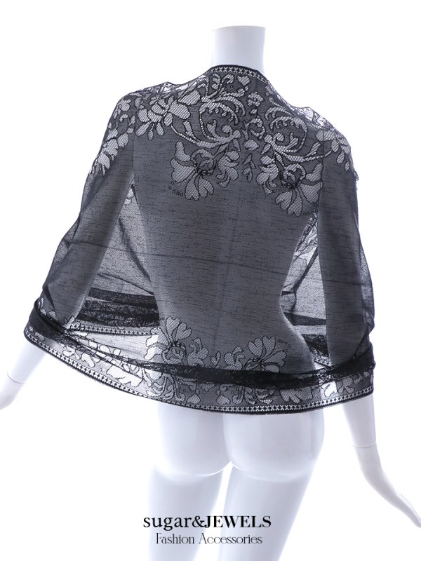 画像7: 【ファッション小物：ストール】レース/ ストール/ ショール【3カラー/Fサイズ】[OF02-U]