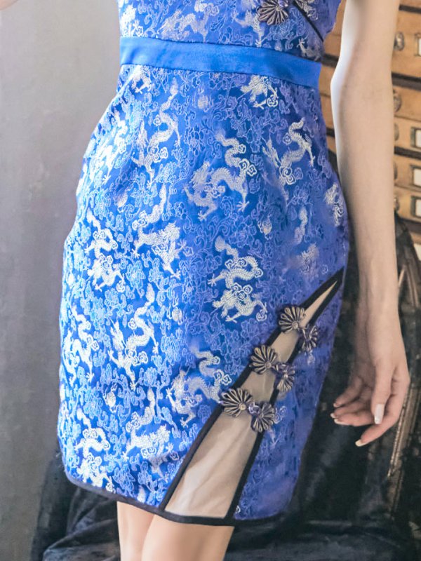 画像8: 【即日発送】タイトチャイナドレスコスプレセット【sugar nineハロウィン2点セット】【4サイズ/3カラー】(SE01YN)【HC03】