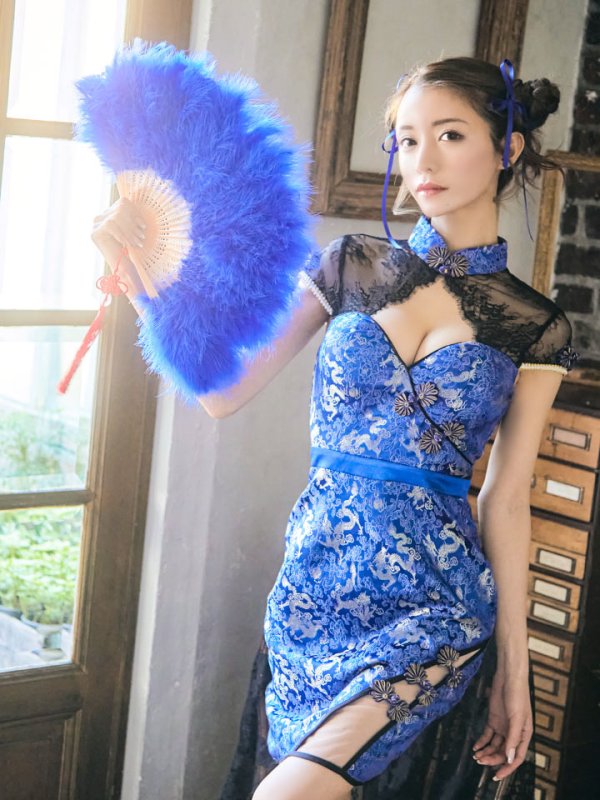 画像11: 【即日発送】タイトチャイナドレスコスプレセット【sugar nineハロウィン2点セット】【4サイズ/3カラー】(SE01YN)【HC03】