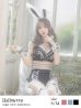 画像1: 【即日発送】【sugar nine×マリームーンコラボ】 セクシーレースバニーコスプレセット【sugar nineハロウィン7点セット】【S-Mサイズ/3カラー】[YMT] (1)