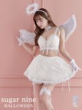 【即日発送】2ピース/レースセクシーエンジェル/天使コスプレ【sugar nineハロウィン7点セット】【S-Mサイズ/2カラー】[HC03-H]三上悠亜着用