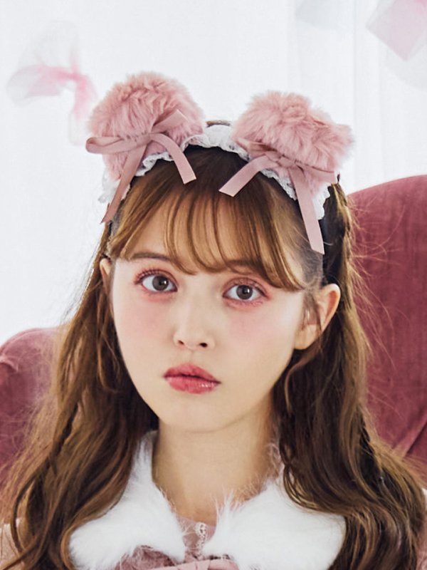 画像16: 【SALE!!】【即日発送】ファーポンチョ付きベアメイドコスプレ/ワンピースコスプレ【sugar nineハロウィン4点セット】【S-Lサイズ/1カラー】[HC03]