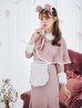 画像3: 【値下げ！】【即日発送】ファーポンチョ付きベアメイドコスプレ/ワンピースコスプレ【sugar nineハロウィン4点セット】【S-Lサイズ/1カラー】[YMT]