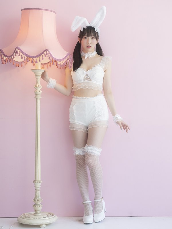 画像6: 【即日発送】【ハロウィンコスプレ小物】おしゃれ度ワンランクアップ！リボンレース網タイツ[OF01]