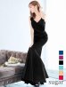 画像11: 【UNA VALERIE / ウナヴァレリェ】 マーメイド/ 立体フラワーモチーフ/ タック/ バックスピンドル/ ロングドレス/ キャバドレス[OF05]
