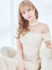 画像8: Lサイズあり【UNA VALERIE / ウナヴァレリェ】マーメイド/ 総レース/ オフショル/ チョーカー/ ロングドレス/ キャバドレス[OF05]