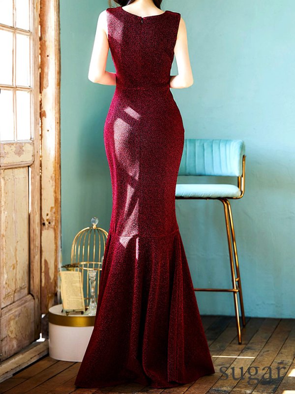 ブラックバーガンディ モデル:ゆめ 身長:160cm:8号(Sサイズ)