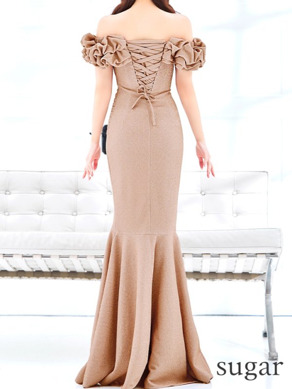 シャンパン モデル:りな 身長:160cm:8号(Sサイズ)