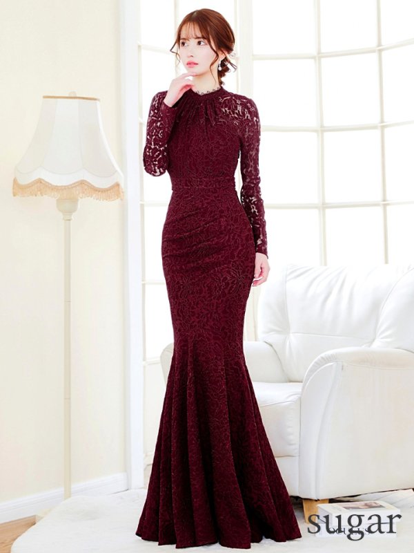 バーガンディ モデル:ゆめ 身長:160cm:Sサイズラベンダー モデル:ゆめ 身長:160cm:Sサイズ