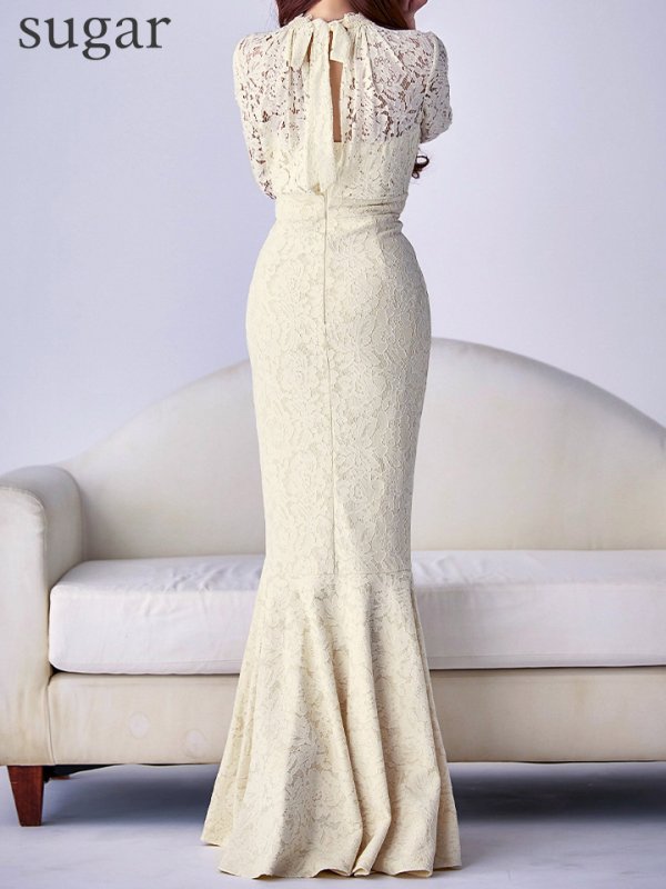 ライトベージュ　モデル：真優川咲　身長：158cm　着用サイズ:Sサイズ