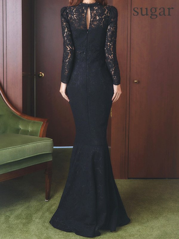 ブラック　モデル：まりん　身長：164cm　着用サイズ：Sサイズ