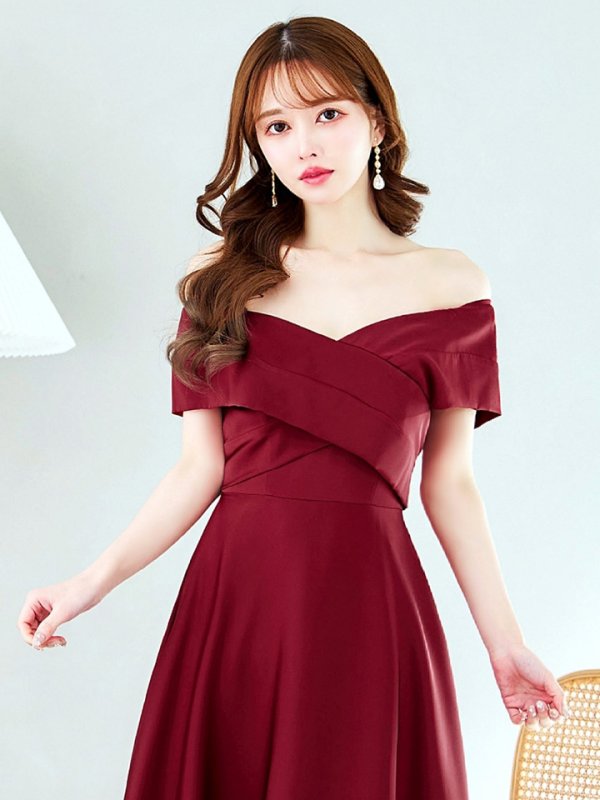 ワイン モデル:ゆめ 身長:160cm 着用サイズ:8号(Sサイズ)