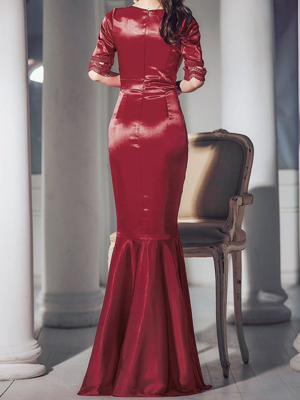 ワイン　モデル：ゆめ　身長：160cm　着用サイズ：8号(Sサイズ)