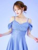 ブルーラベンダー モデル：ゆめ　身長：160cm　着用サイズ：8号(Sサイズ)
